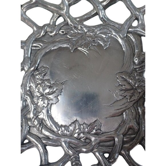 Arthur Court 1996 Large Reticulated Grapevine Bread Fruit Centerpiece Basket Vtg - Picture 7 of 9